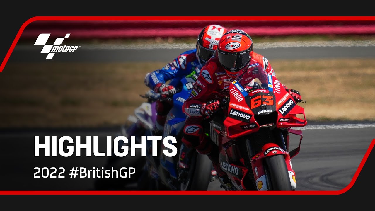 MotoGP™ Race Highlights 🏍️💨 2022 #BritishGP 🇬🇧