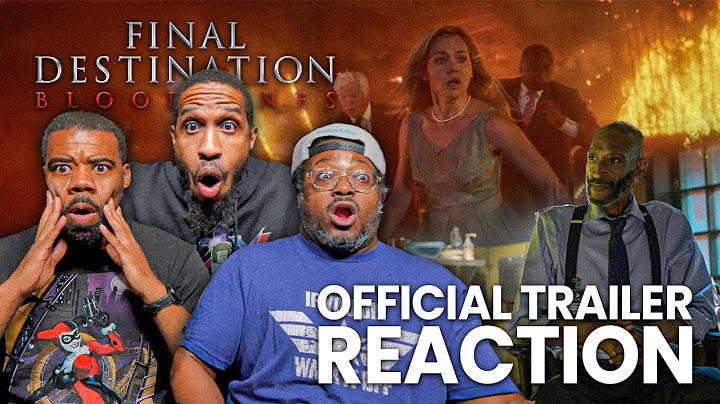 Final Destination Bloodlines | Official Trailer Reaction