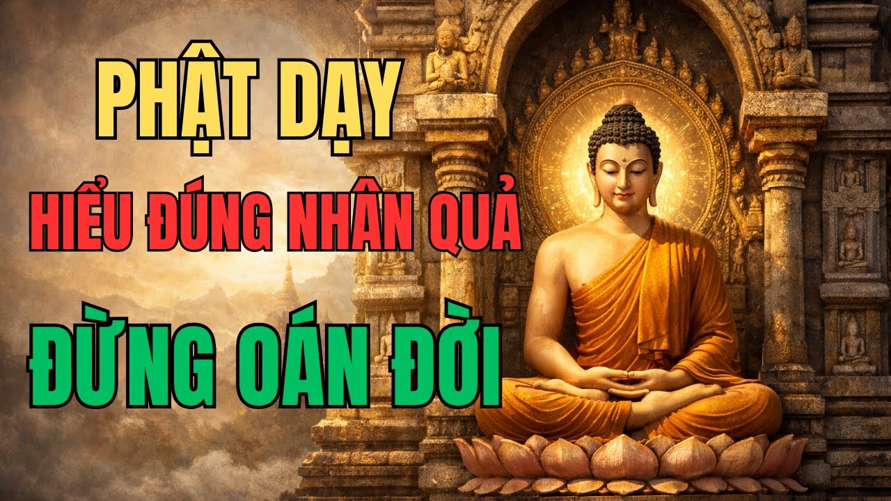 Phật Dạy Về Nhân Quả – Hiểu Đúng Để Sống An, Không Oán Đời | Dấu Chân Tĩnh Tâm
