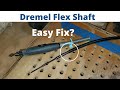 How To Fix Temporarily Dremel Flex Shaft Issue