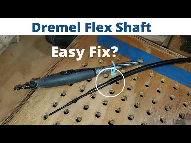 What's Inside a Dremel Flex Shaft! Disassemble and Assemble 