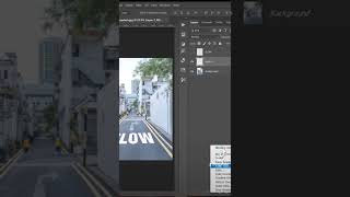 Ghép chữ vào mặt đường trong #photoshop - #quan #design #shorts #anh #ghep #mat #duong screenshot 2