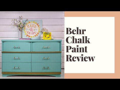 How To Paint Furniture with BEHR® Chalk Decorative Paint - Rambling  Renovators