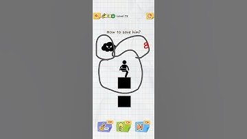 Draw to save level no 72 #shortsfeed #games #shortsfeed #draw2save