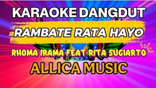 Karaoke Rambate Rata Hayo  - Rhoma Irama // ALICA MUSIC