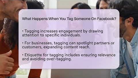 What Happens When You Tag Someone On Facebook? - Everyday-Networking