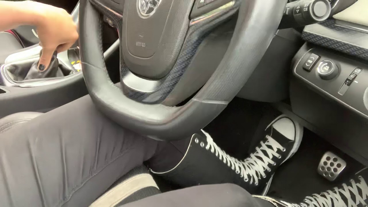 Holden Ute SSV VF Speed Schifting with Converse xxhi knee Hi Boots