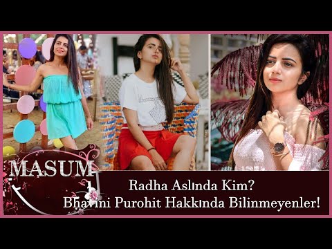 Masum Dizisindeki Radha Aslında Kim? Bhavini Purohit Hakkında Bilinmeyenler!