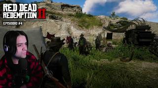 RED DEAD REDENTION EPISODIO #4 CONTINUAN LOS ENFRENTAMIENTOS CON LOS O'DRISCOLL ¿JIM BOY CALLOWAY?