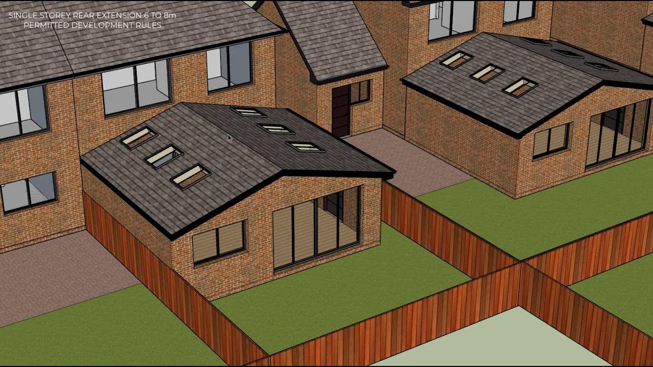 Permitted Development Ground Floor Rear Extension (68m) Part 2