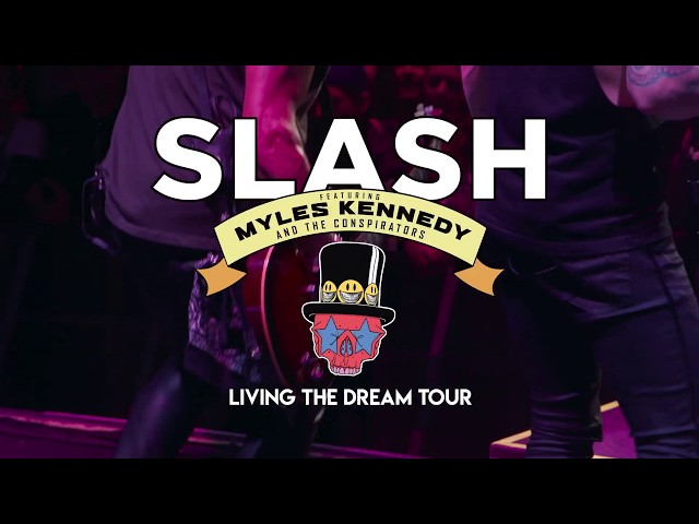 SLASH FEAT. MYLES KENNEDY & THE CONSPIRATORS - Living the dream Tour -  2CDDVD