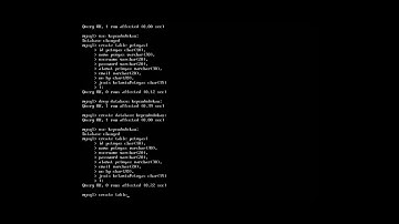 TUTORIAL MEMBUAT DATABASE KEPENDUDUKAN PART 1