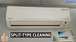How to clean aircon split type daikin
