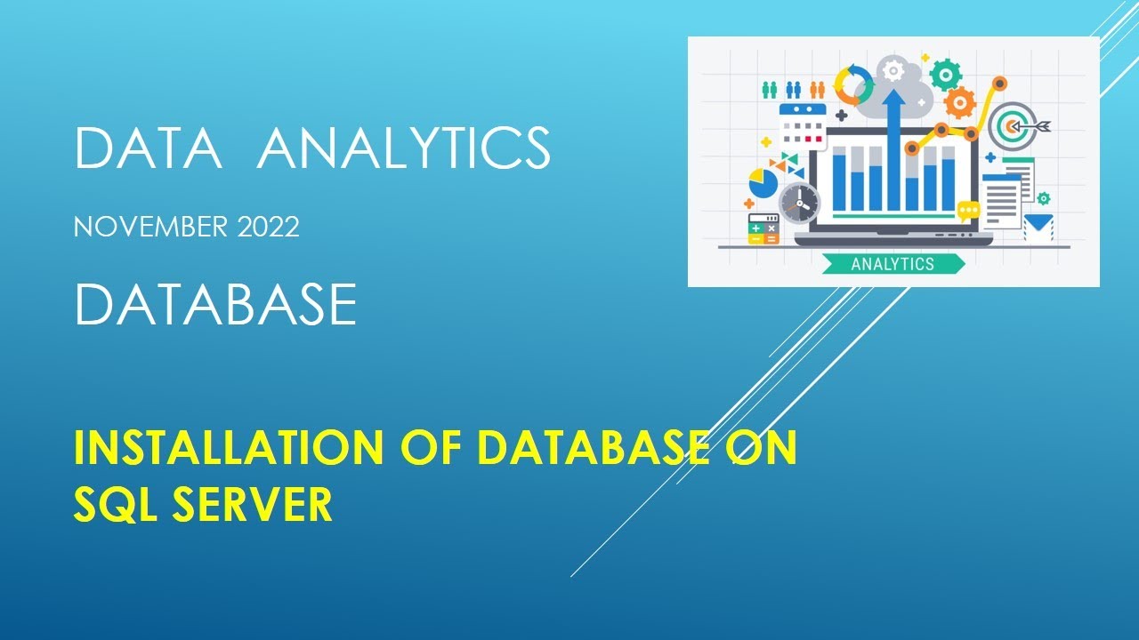 DAY 10: Creating a new database on SQL SERVER - YouTube