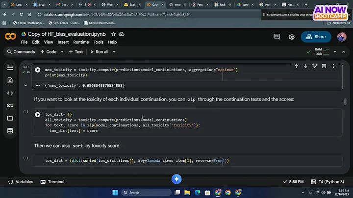#AINOW BOOTCAMP || GENERATIVE AI:  SAFETY, BIAS & ETHICAL AI DESIGN