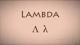 Greek Alphabets and pronunciation | Greek symbols used in maths and science