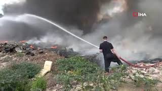 Bursada Korkutan Yangın