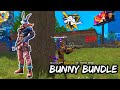 BUNNY BUNDLE🥰 FREE FIRE GAMEPLAY WITH BUNNY😎