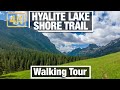 4K City Walks - Hyalite Lake West Shore Trail near Bozeman  - Virtual Walking Trails for Treadmill