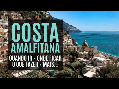 Vídeo: Onde ir da Costa Amalfitana da Itália