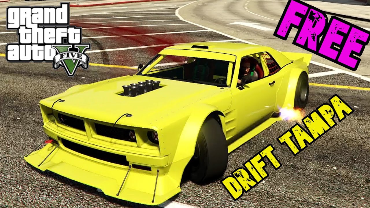 GTA Review FREE Drift Tampa AWD Mustang Ken Block Style 