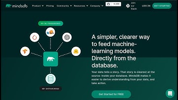 Create MindsDb cloud account for free in less than two minutes.  🚀
