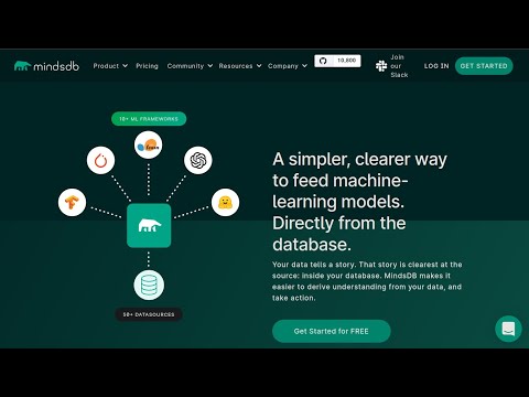 Create MindsDb cloud account for free in less than two minutes.  🚀