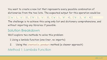 Achieving the Cartesian Product of Two Lists of Dictionaries in Python