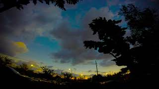 2017 Total Eclipse timelapse with clouds