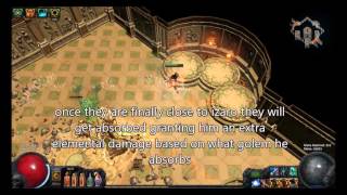 (2.2) PathOfExile - Izaros Golem mechanics