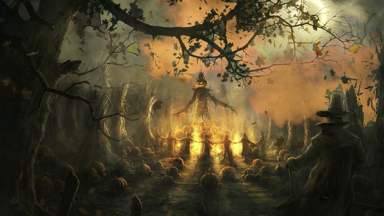 Rise of the Scarecrow | Eerie Cornfield Ambience | haunting soundscape |  Spooky Atmosphere