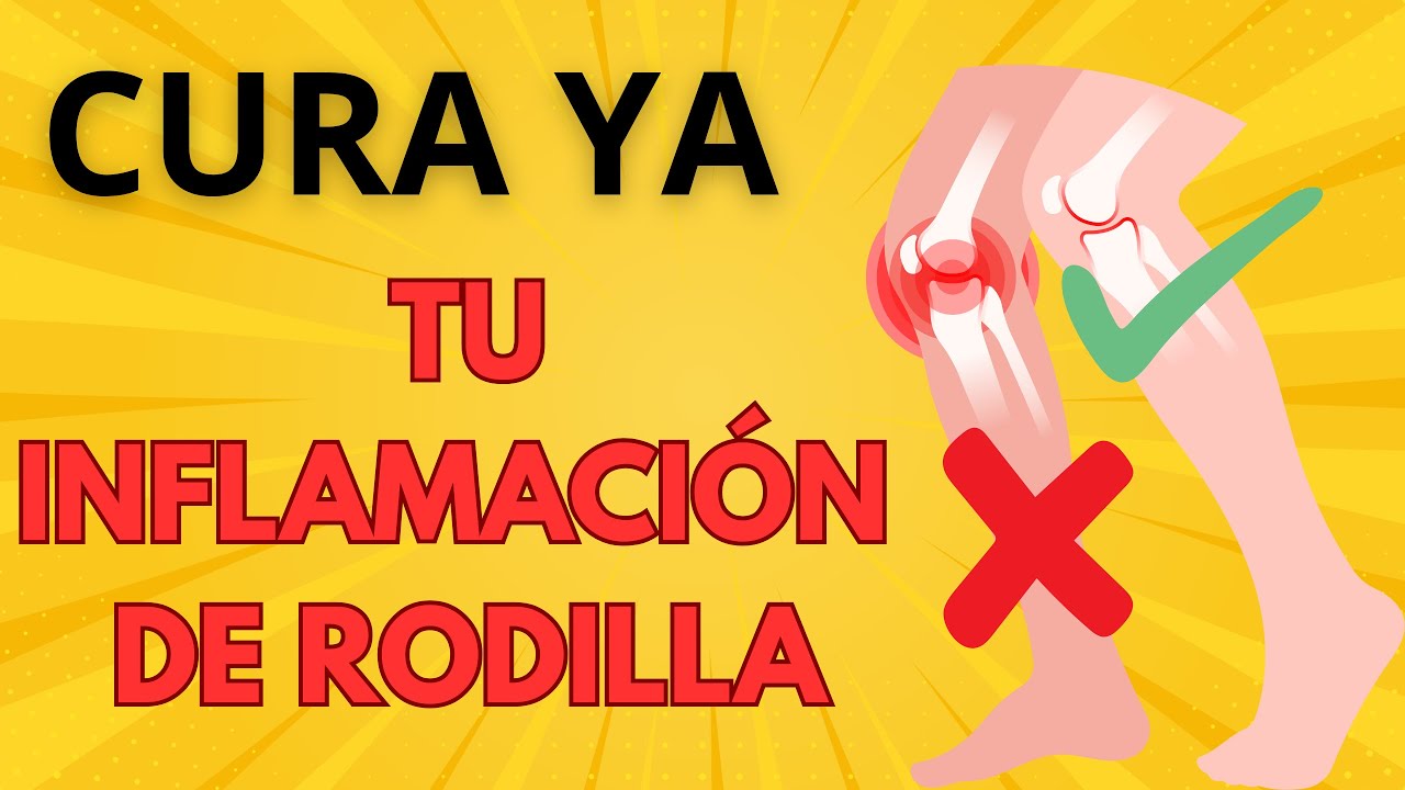 🦵 Elimina El LÍQUIDO y La INFLAMACIÓN De RODILLA HACIENDO ESTO