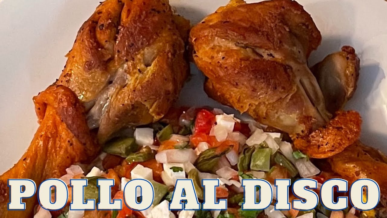 Pollo Frito al Disco|Ensalada de Nopales🍗