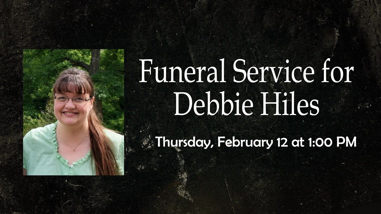 Funeral Service for Debbie Hiles - YouTube