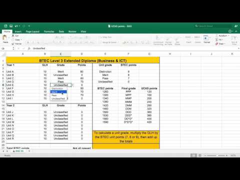 UCAS Calculator Project - Javascript Code - Part 05