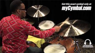 Istanbul Agop 26 Traditional Series Dark Ride Cymbal - Played by Terence Clark (DR26-1121113T)