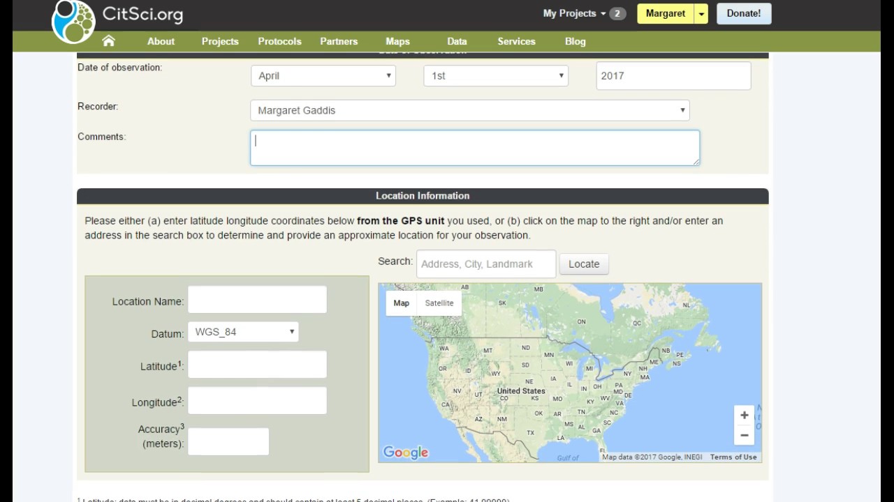 RMFI-Citizen Science Training-citsci.org tour