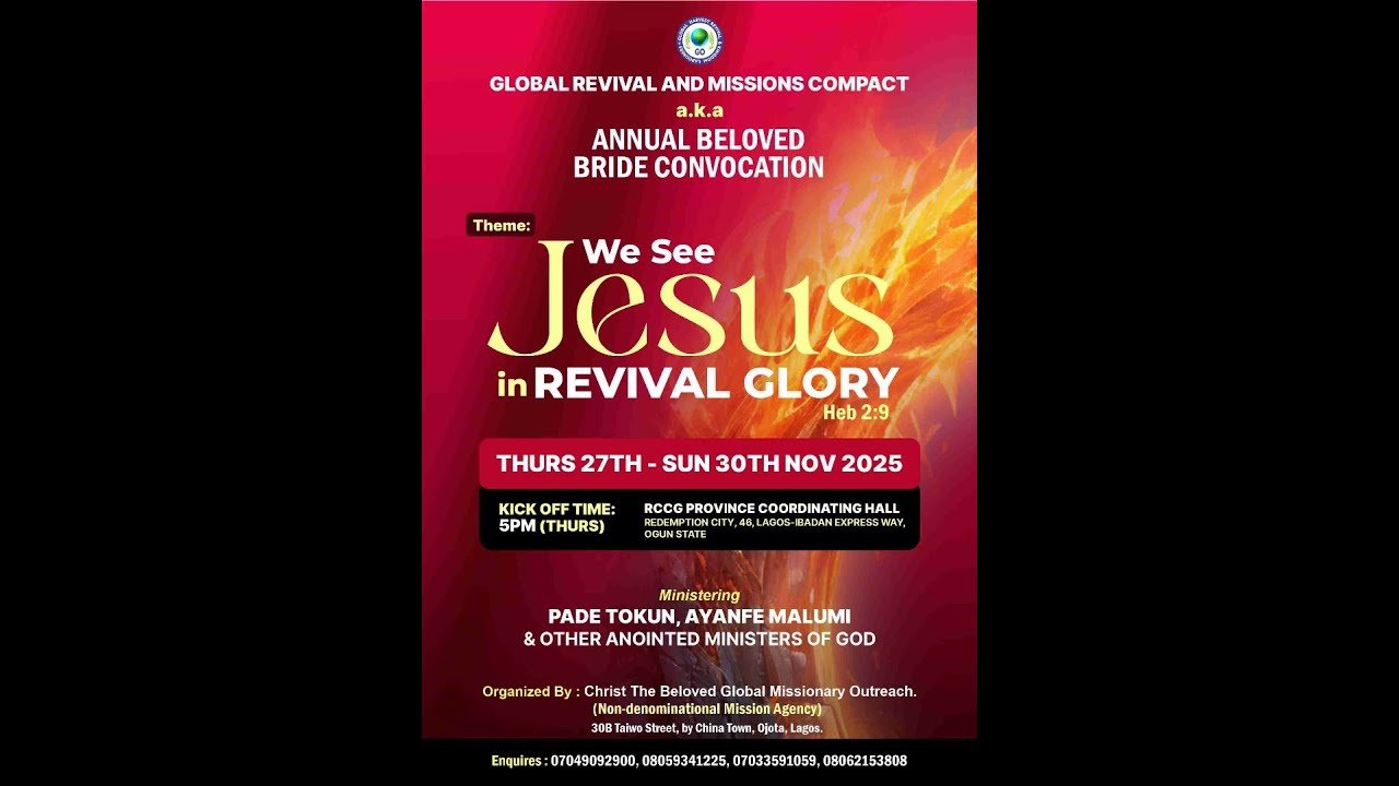 GLOREMIC 2025 - HOLY GHOST NIGHT & THANKSGIVING - YouTube