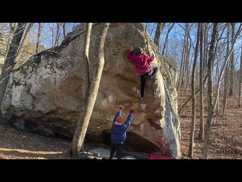 Beta Video for climb Choctaw Sundial v8, Rocktown