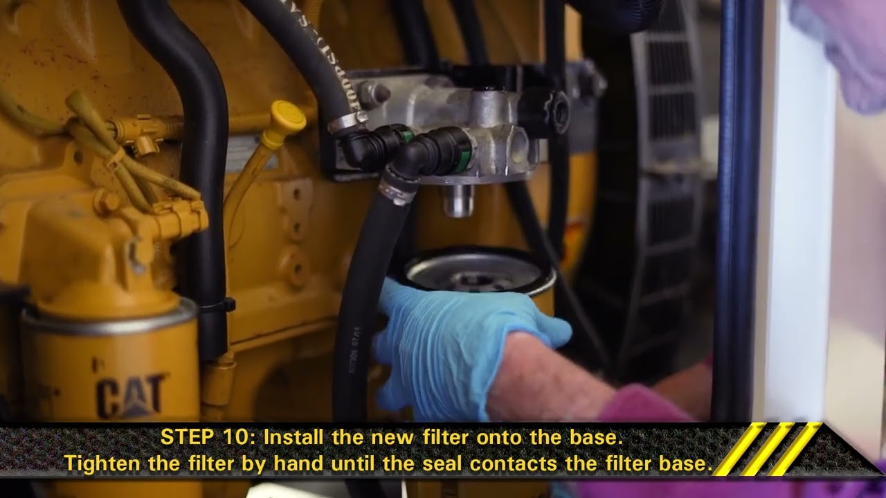 Change Your Own Generator Set Fuel Filter YouTube Change Your Own Generator Set Fuel Filter YouTube