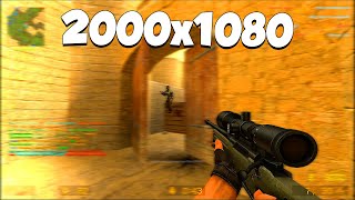 Counter-Strike Source : Resolution 2000x1080