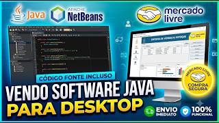 Selling Java Systems on Mercado Livre. Netbeans Java