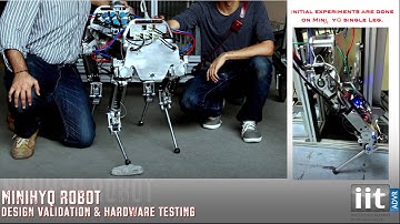 Development of the Lightweight Hydraulic Quadruped Robot - MiniHyQ (TEPRA