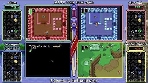 Open Jul 21 2021. ALTTP Randomizer Daily Race