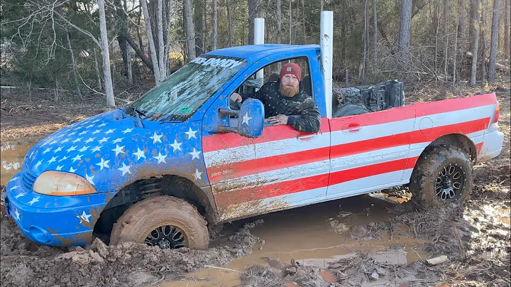 I got the F-2FITTY stuck in the mud!