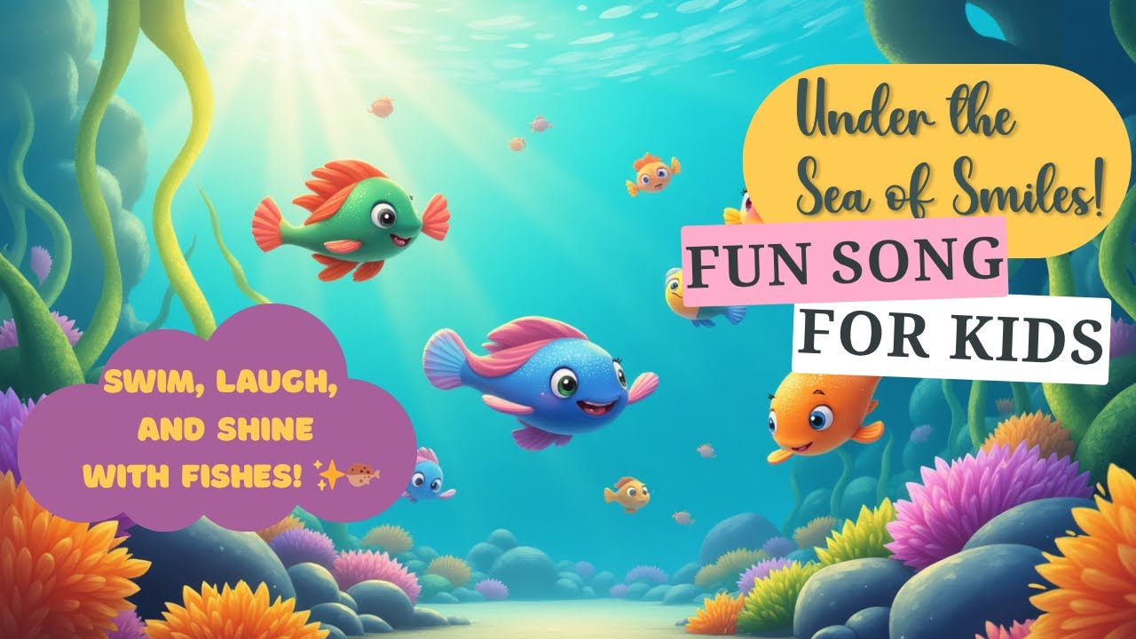 Swim, Swim, Little Fishes! | Happy Ocean Song for Kids 🐠🌊