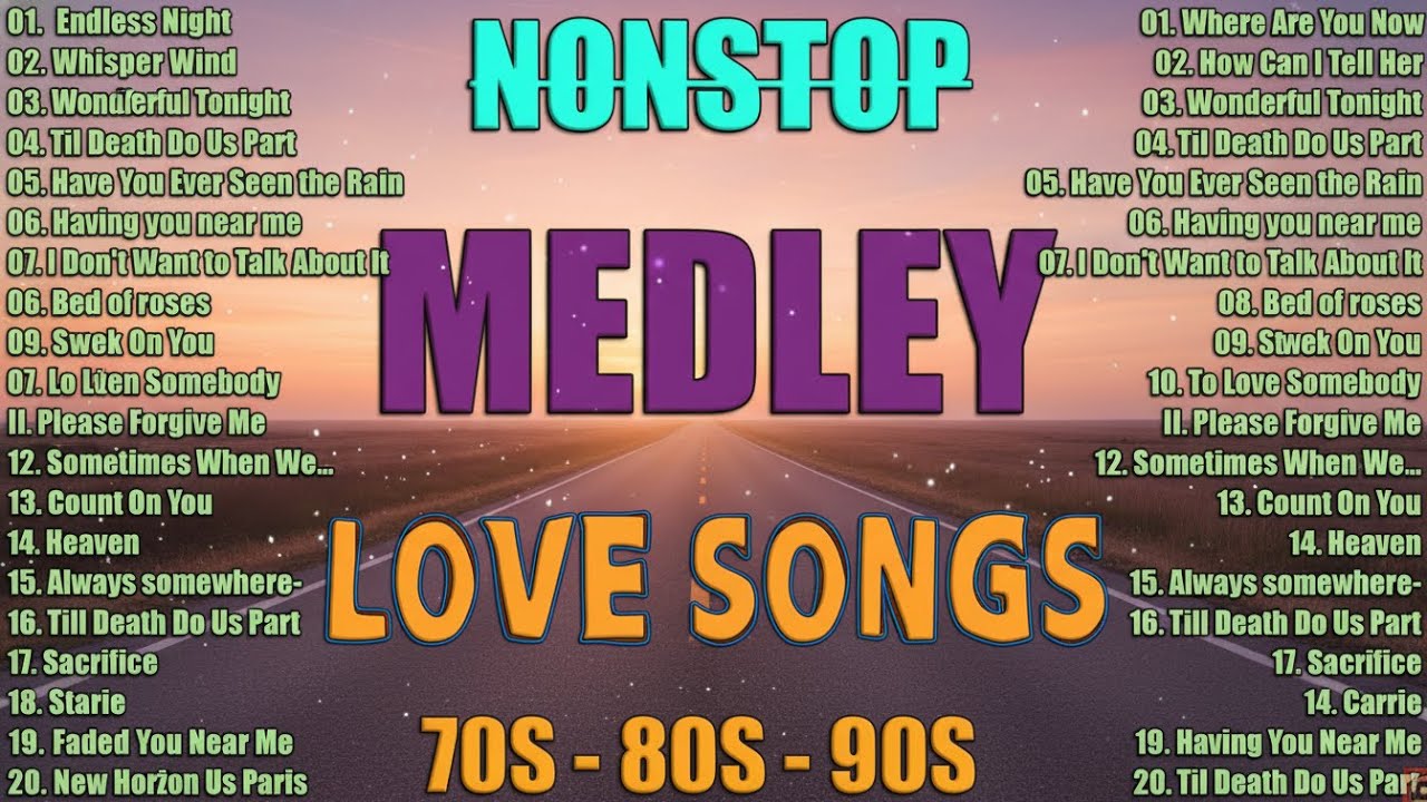 Slow Rock Forever Love Ballads 70s 80s 90s | Nonstop Pinoy Medley Playlist