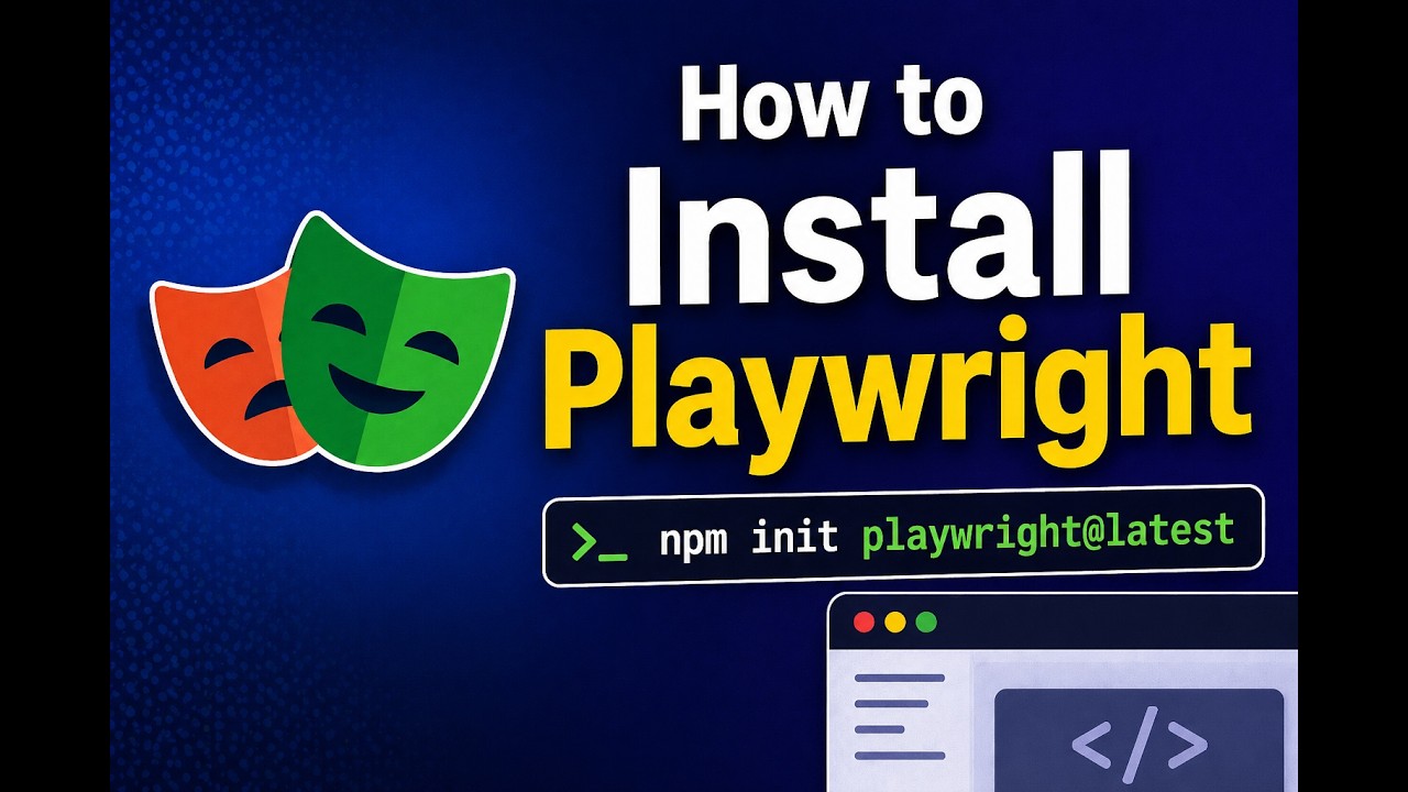 How to Install Playwright with Node.js | Beginner Setup Guide - YouTube