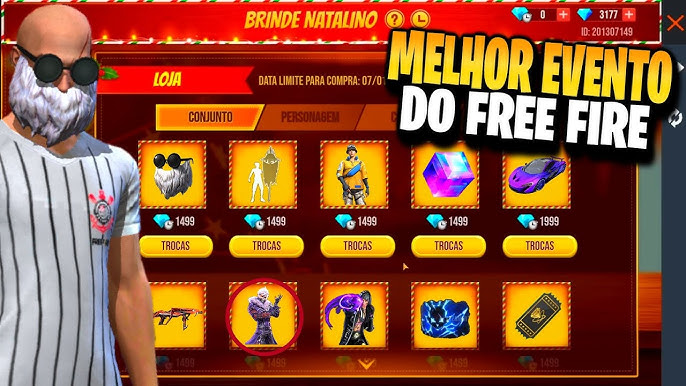 novo app de diamantes infinitos de graça para todos no free fire 2023 (10k  diamantes no id do jogo) 