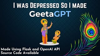 I was Depressed, So I made GeetaGPT || using Flask || Source Code Available screenshot 3